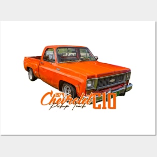 1974 Chevrolet C10 Pickup Truck Posters and Art